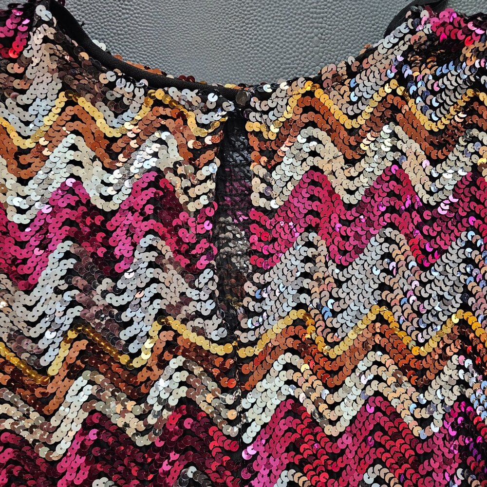 Vintage Sequin Dolman Top - Picture 7 of 8
